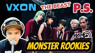 VXON  - THE BEAST & P.S [PPOP CON 2022] FULL PERFORMANCE | PPOP REACTION
