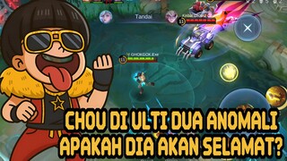 CHOU DIULTI DUA ANOMALI LAWAK, SELAMATKAH? - MLBB EXE