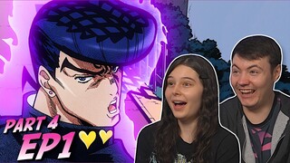 Jojo's Bizarre Adventure Part 4 Ep 1 REACTION & REVIEW!!