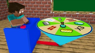 Monster School : Magic Spin - Funny Minecraft Animation