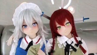 [Aotu Mimi 2D Life-Size Dolls·1:1 Life-Size Figures] Sakuya and Misuzu’s Secret Reunion…