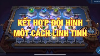 Bông chess. kết hợp đội hình linh tinh và ngẫu nhiên.