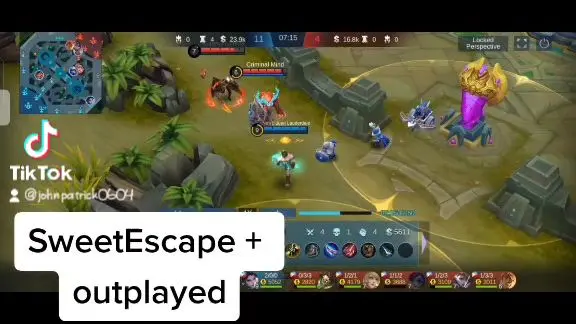 Sweet escape, outplay,