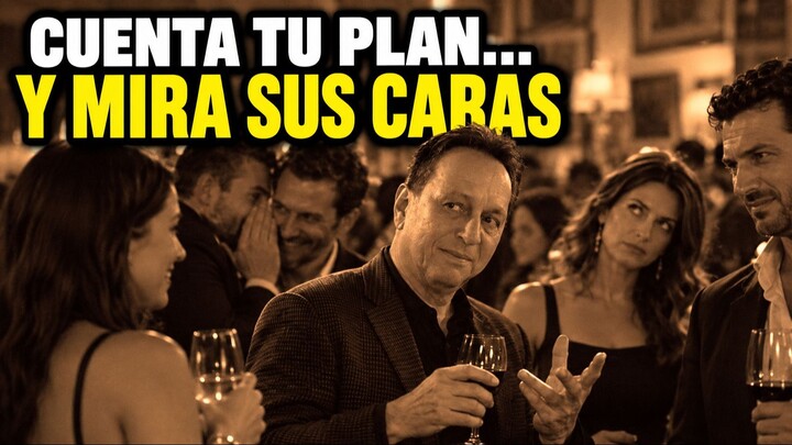 No le cuentes tu plan a nadie… mira sus caras
