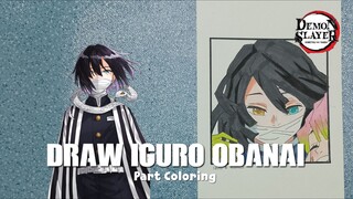 Draw IGURO OBANAI & KANROJI MITSURI Part coloring