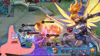 Fanny 1 vs 5 Defense tower sendirian😱