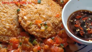 Chả chén chay sốt cà chua Món ăn dinh dưỡng ngon và béo cho những ngày chay lạc