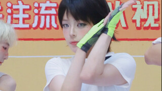 超多怼脸镜头！第二次尝试帅帅的舞！04男大路演少女时代《catch me if you can》tiffany位