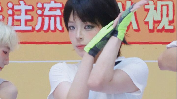 超多怼脸镜头！第二次尝试帅帅的舞！04男大路演少女时代《catch me if you can》tiffany位