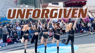 中国人有自己的炽！【UNFORGIVEN】回归第二天就路演？  LE SSERAFIM新回归 路演全体直拍 | 女团永动机