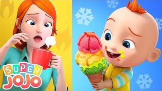 The Opposites Song +More | Open Shut Them | Super JoJo - Nursery Rhymes | Playtime with Friends