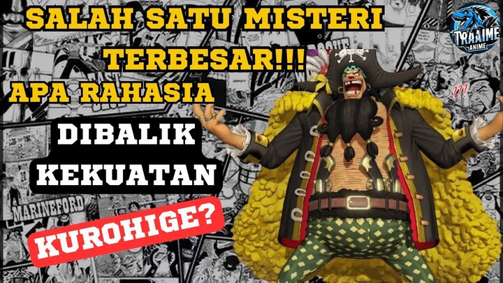 Ini Dia Rahasia Kekuatan Kurohige