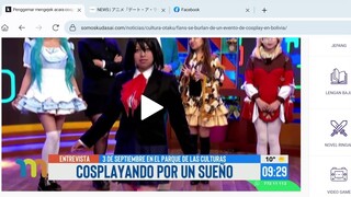 Acara cosplay di Bolivia di hujat habis