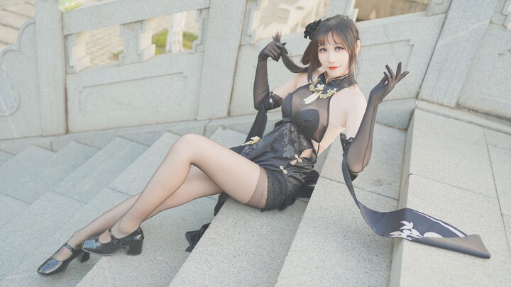 ✿Peach Blossom Cheongsam✿ Azur Lane Zhenhai Big Dress Up~[Zihua]