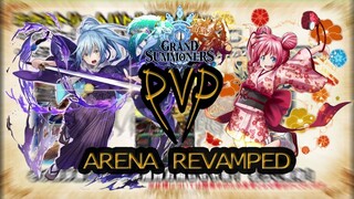 NEW TENSURA UNIT | DARK RIMURO AND LIGHT MILIM | ARENA REVAMPED | GRAND SUMMONERS JP