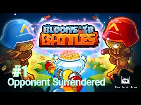 BTD Battles - Opponent Surrendered(Bananza)