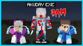 MIPAN & ZUZUZU MENANGIS KARENA AKUDAV BERUBAH JADI JAHAT JAM 3 MALAM DIMINECRAFT! SEREM BANGET