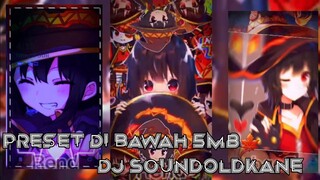 Preset 3d AlightMotion 🍁Megumin chan foto🥵👍 Dj Sound Old Kane🎶