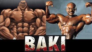 Models for Anime ”Baki” characters