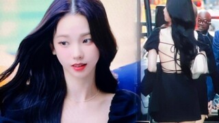 竟然是露背小黑裙！柳智敏10.15活动现场饭拍+生图，美晕！！