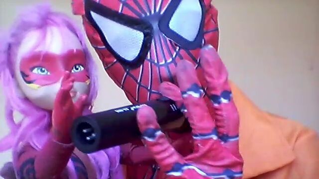 SPIDERMAN E MIRACULOUS LADY DRAGON DREAM ON NEVERENDING STORY COVERS GABRIEL O MESTRE DOS BONECOS