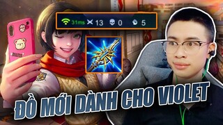 Bất tử với build đồ violet mùa mới