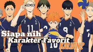 Bentar lagi Haikyuu tayang, siapa nih yang jadi idola kamu?