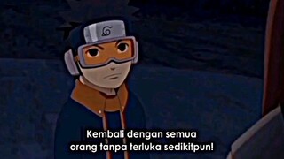 kushina sangat sayang dengan obito dia ingin memiliki anak yang sama seperti obito💗