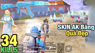 [PUBG Mobile] Trải Nghiệm Skin AK BĂNG LV7 + Scope 6x | Full Bộ Skin Băng Giá Đẹp Như Thiên Thần