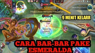 CARA BAR BAR PAKE ESMERALDA