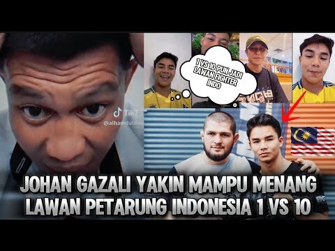 TRENDING TOPIK‼️JOHAN GAZALI INGIN TANDING 1 VS 10 DI BYON !ADRIAN MATEIS TANTANG BALIK JOHAN GAZALI
