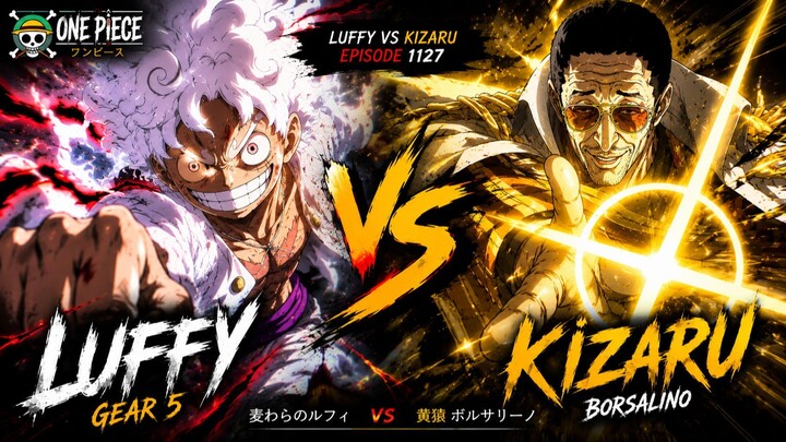 Luffy vs Kizaru | LOUD SILENCE (One Piece 1127)