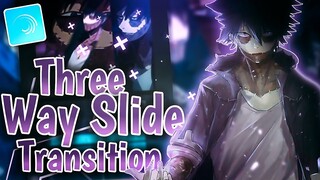 3 Way Slide Transition Tutorial Amv | Alight Motion