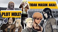 5 Plot Hole Yang Tidak Masuk Akal | Attack On Titan Final Season