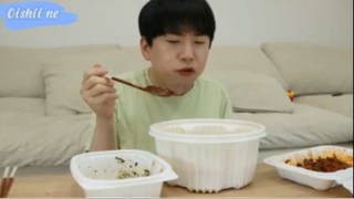 Cơm trộn, mì sợ to sốt kem phần 5 #mukbang