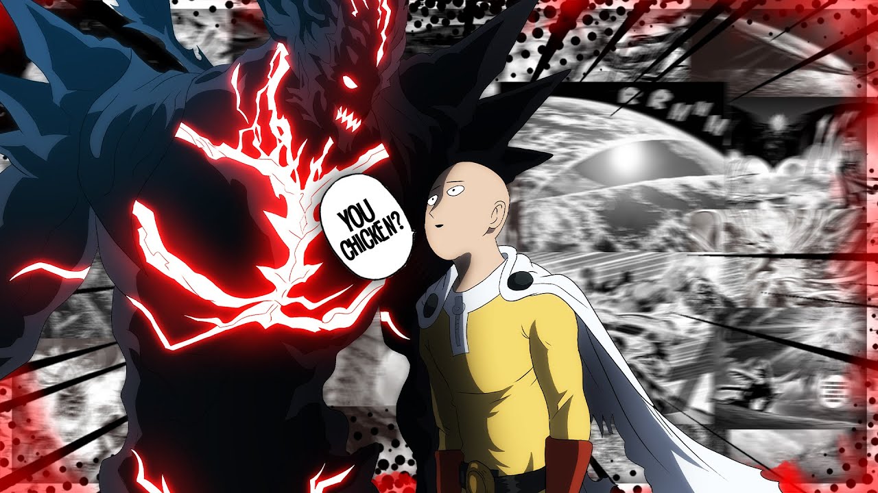 Saitama Vs Garou (One Punch Man) - Desastre Cósmico