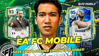 Mending Save Coin dan Fodder Kalian Untuk TOTY! Dua Event Menarik Dari EA?! | FC Mobile Indonesia