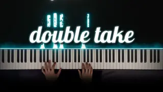 dhruv - double take | Piano Cover with Violins (with Lyrics & PIANO SHEET)