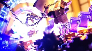 Animasi Stop-Motion Lego Kimetsu no Yaiba: Pilar Batu vs. Bulan Atas Satu