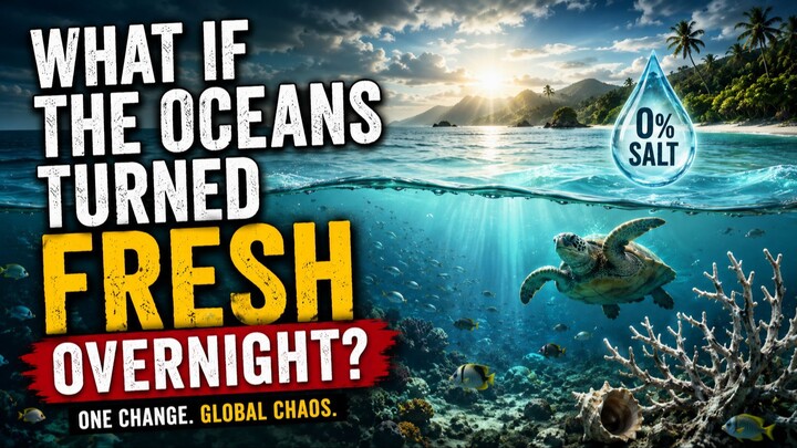 What If the Oceans Turned Fresh Overnight?