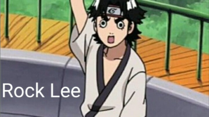 jj kece Rock Lee mode belah tengah gada obat😎#Anime kece