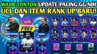 BANYAK PEMAIN GRATIS! BAHAS TUNTAS EVENT UCL DAN ITEM RANK UP TERBARU EA SPORTS FC MOBILE YUAHPLAY!