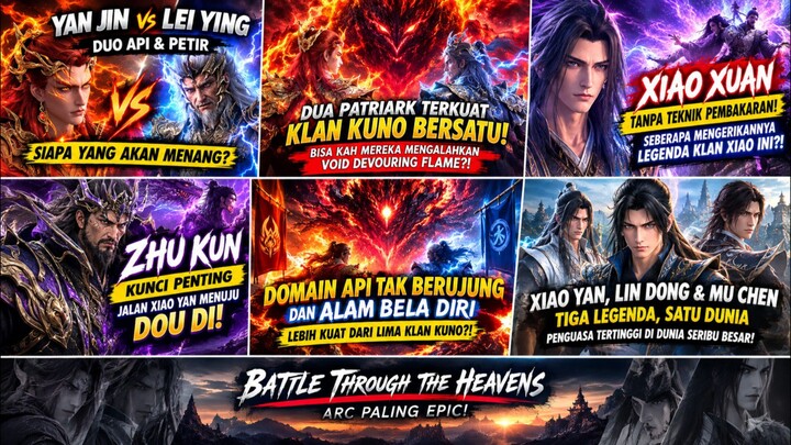 PERTARUNGAN PARA LEGENDA! 5 ARC TERBAIK BATTLE THROUGH THE HEAVENS”