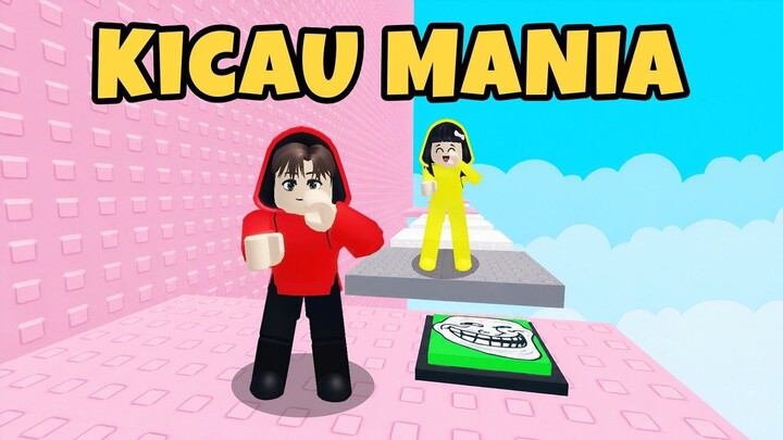 Yuta, Mio Dan Baby Celine Dance Kicau Mania Diatas Tower  ROBLOX