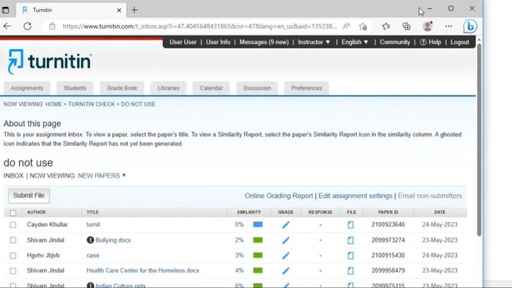 See how to use Turnitin for Plagiarism and AI Check