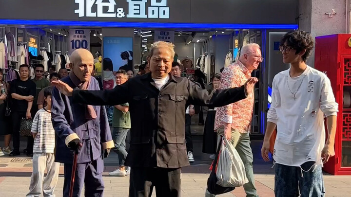 Old, middle-aged, and young dancers battle it out— the older they are, the more explosive their stag