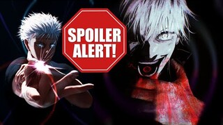 JUJUTSU KAISEN 262 -2 SPOILERS ⚠️⚠️ INUMAKI GOD Detiene a SUKUNA 👁️ YUGO Usa el PURPURA 🔥