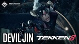 Kuhancurkan Dunia Ini Huahaha - Tekken 8 Indonesia - Devil Jin