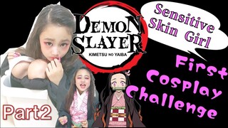 Demon Slayer Cosplay(Kimetsu No Yaiba Cosplay) - Kmado Nezuko - English sub Part2